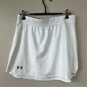 Under Armor white athletic mini skirt Sz M ITEM# 1003